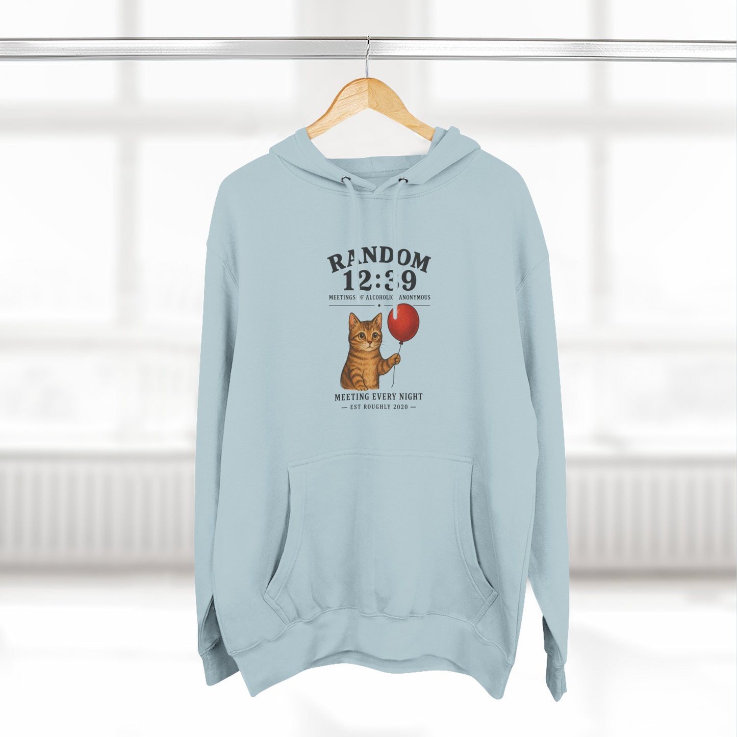 Random 12:39 Meeting Hoodie