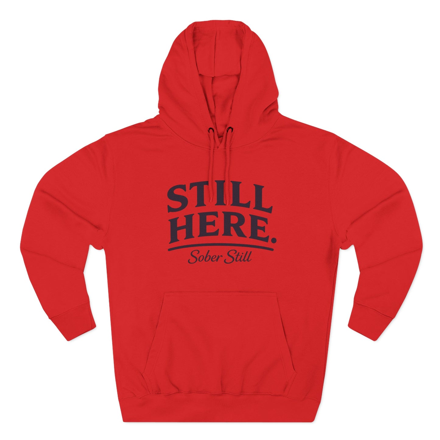 "Still Here." hoodie by Sober Still, colorway variant photo