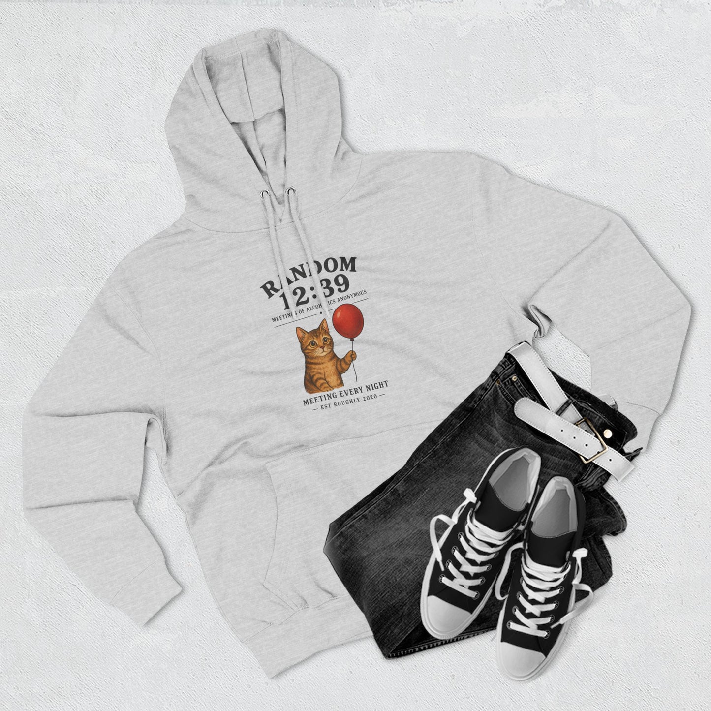 Random 12:39 Meeting Hoodie