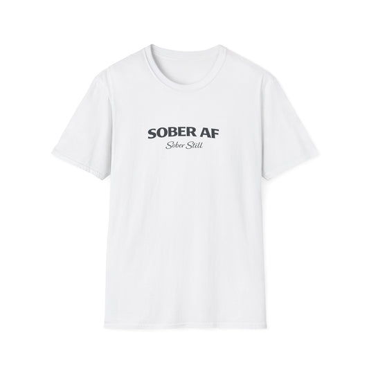 Sober AF T-Shirt — Recovery Pride Tee
