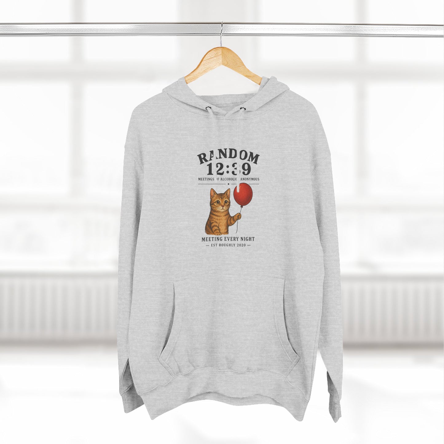 Random 12:39 Meeting Hoodie