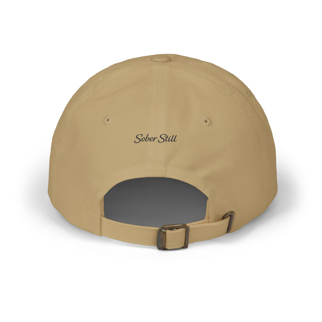 Sober AF Dad Cap — Embroidered Recovery Message Hat