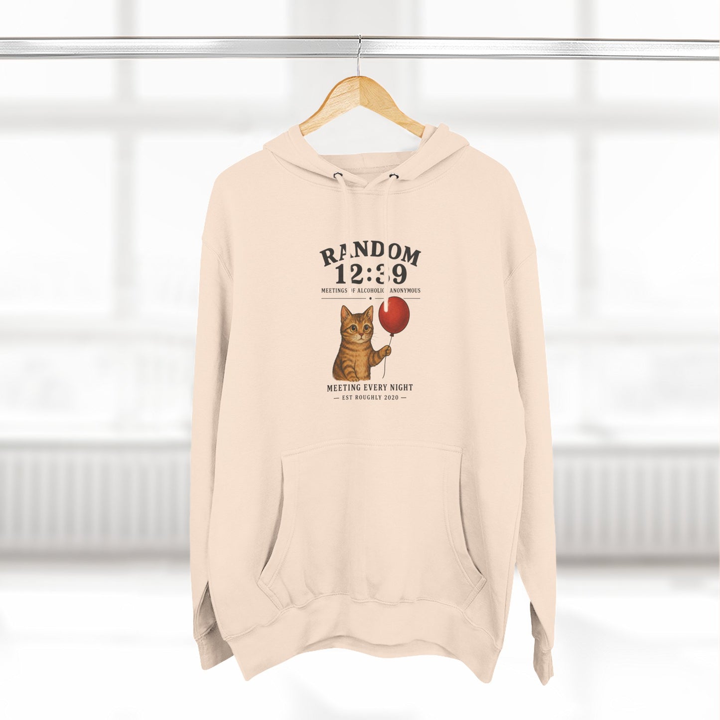 Random 12:39 Meeting Hoodie
