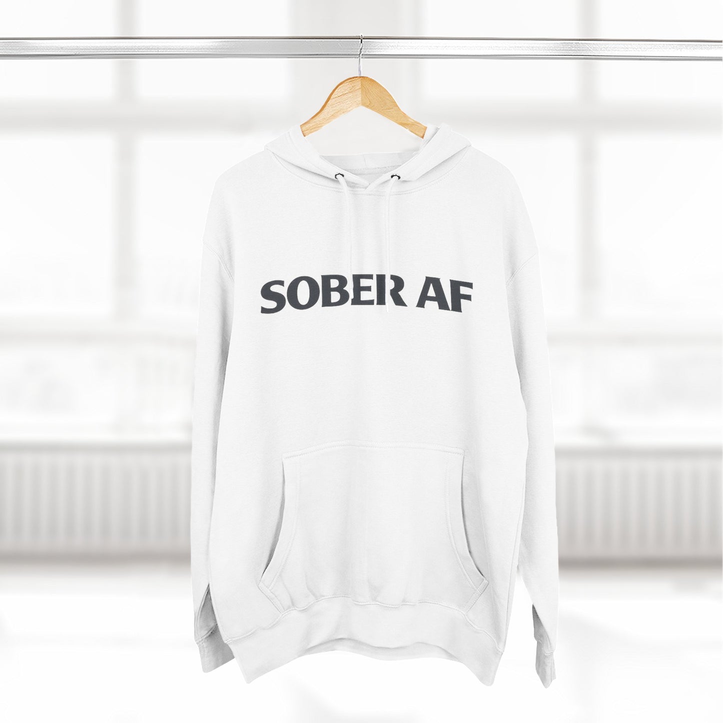 Sober AF Hoodie, alternate angle