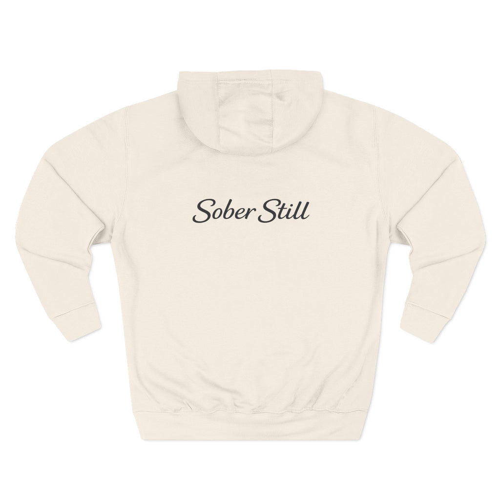 Sober AF Hoodie — Viral Recovery Fleece for Day 1 to Year 100