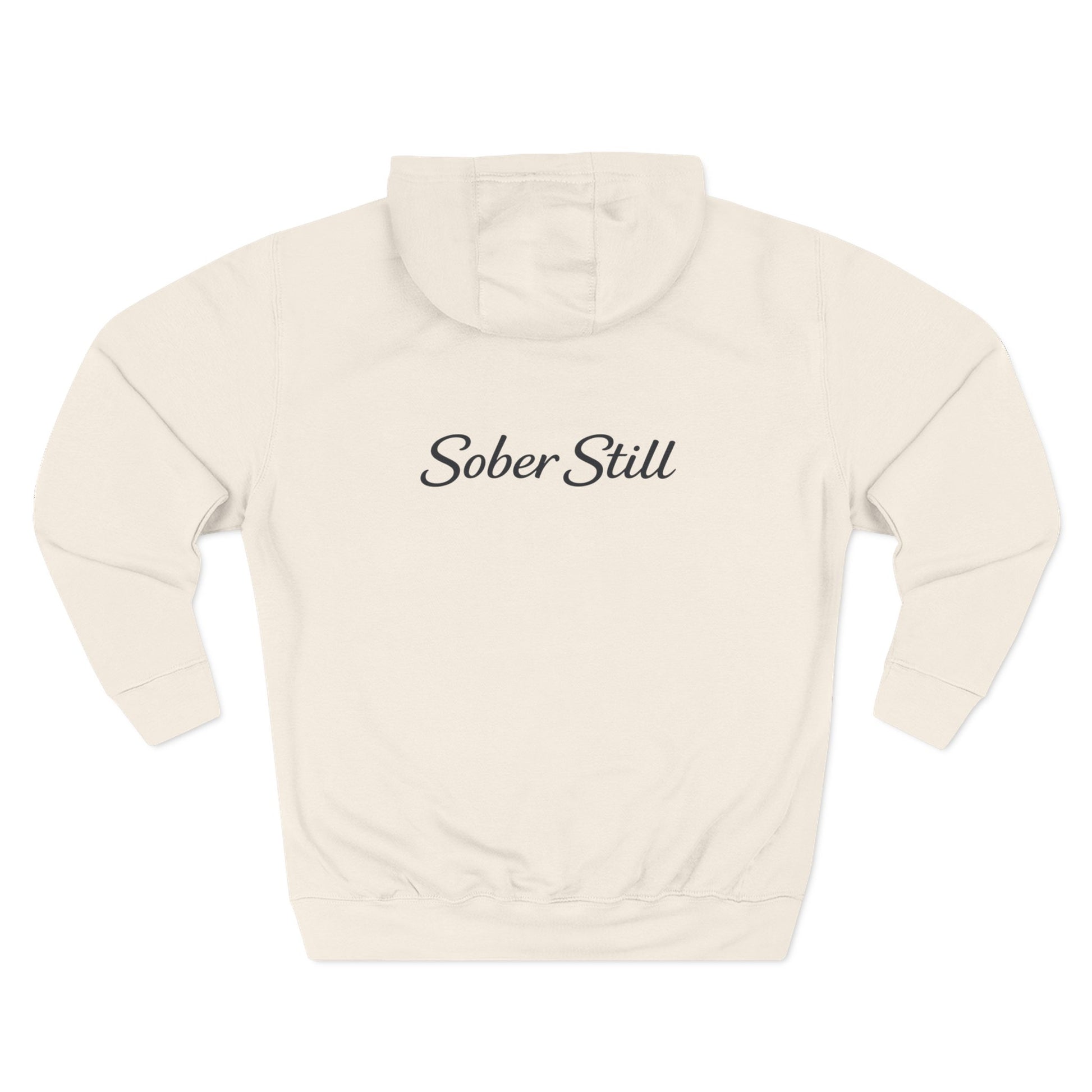 Sober AF Hoodie, folded product shot