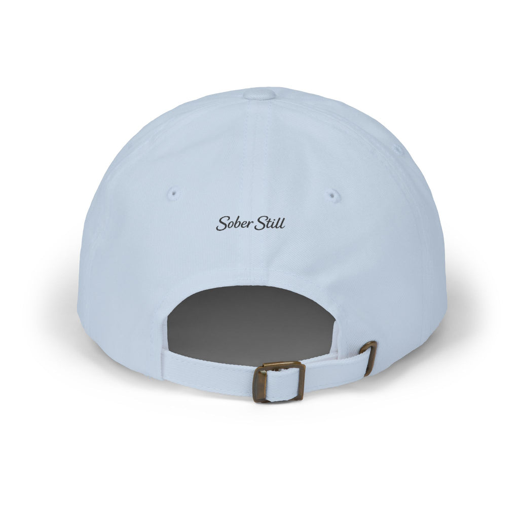 Sober AF Dad Cap — Embroidered Recovery Message Hat