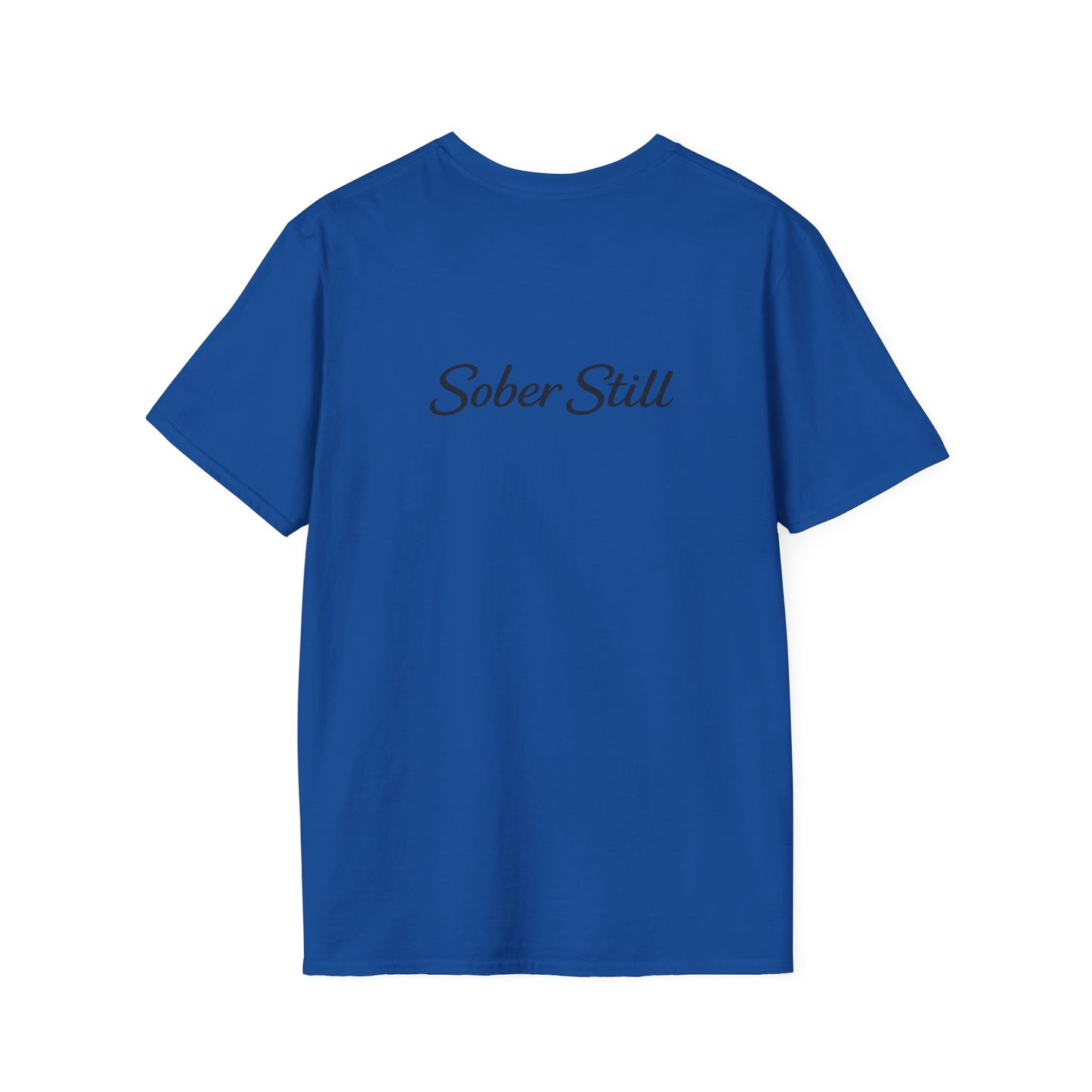 Sober AF T-Shirt, flat lay product shot