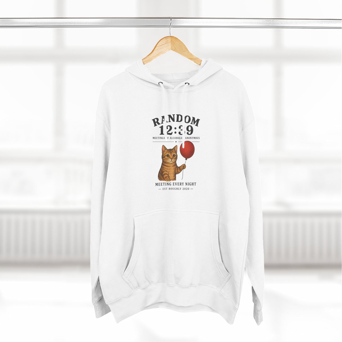 Random 12:39 Meeting Hoodie