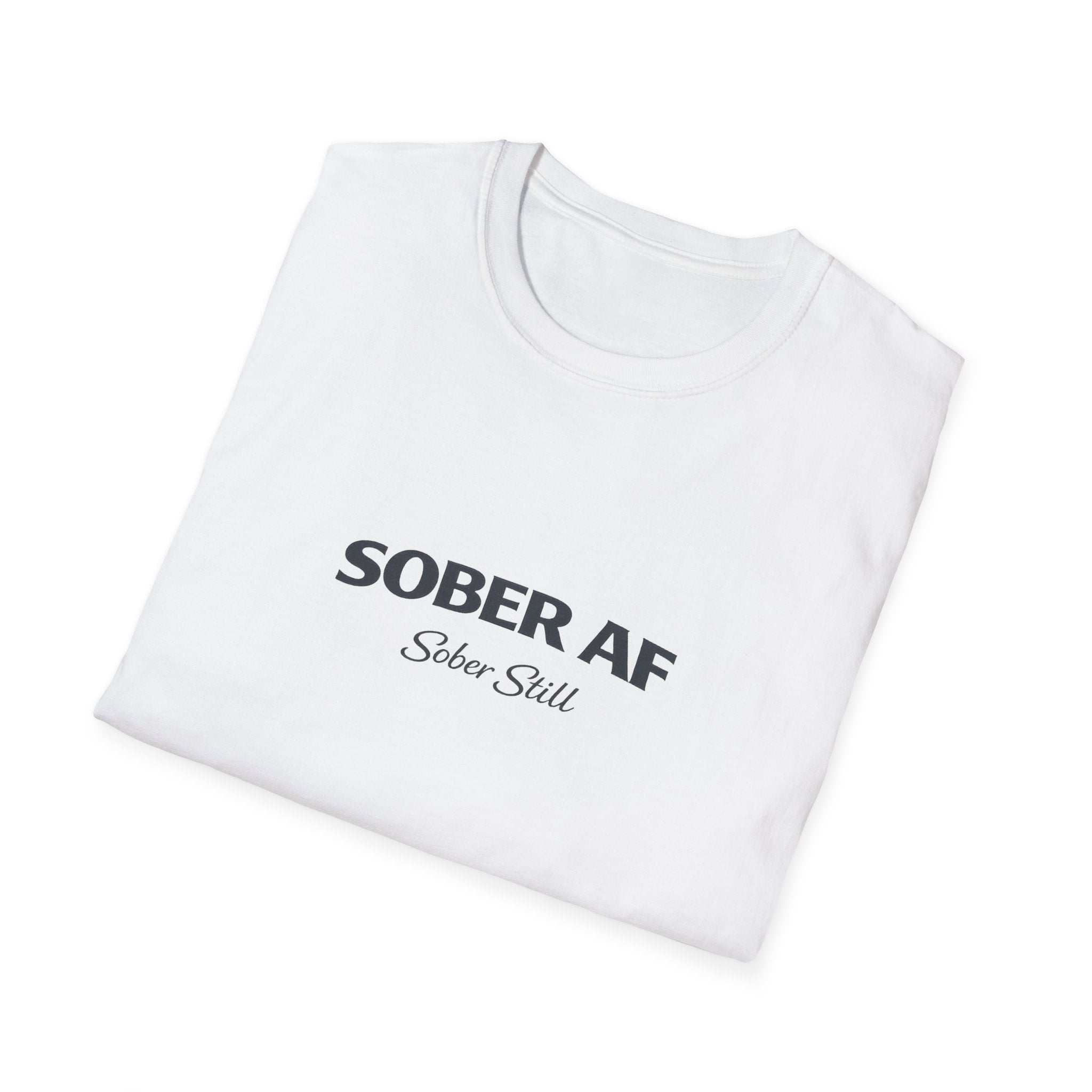 Sober AF T-Shirt — Recovery Pride Tee