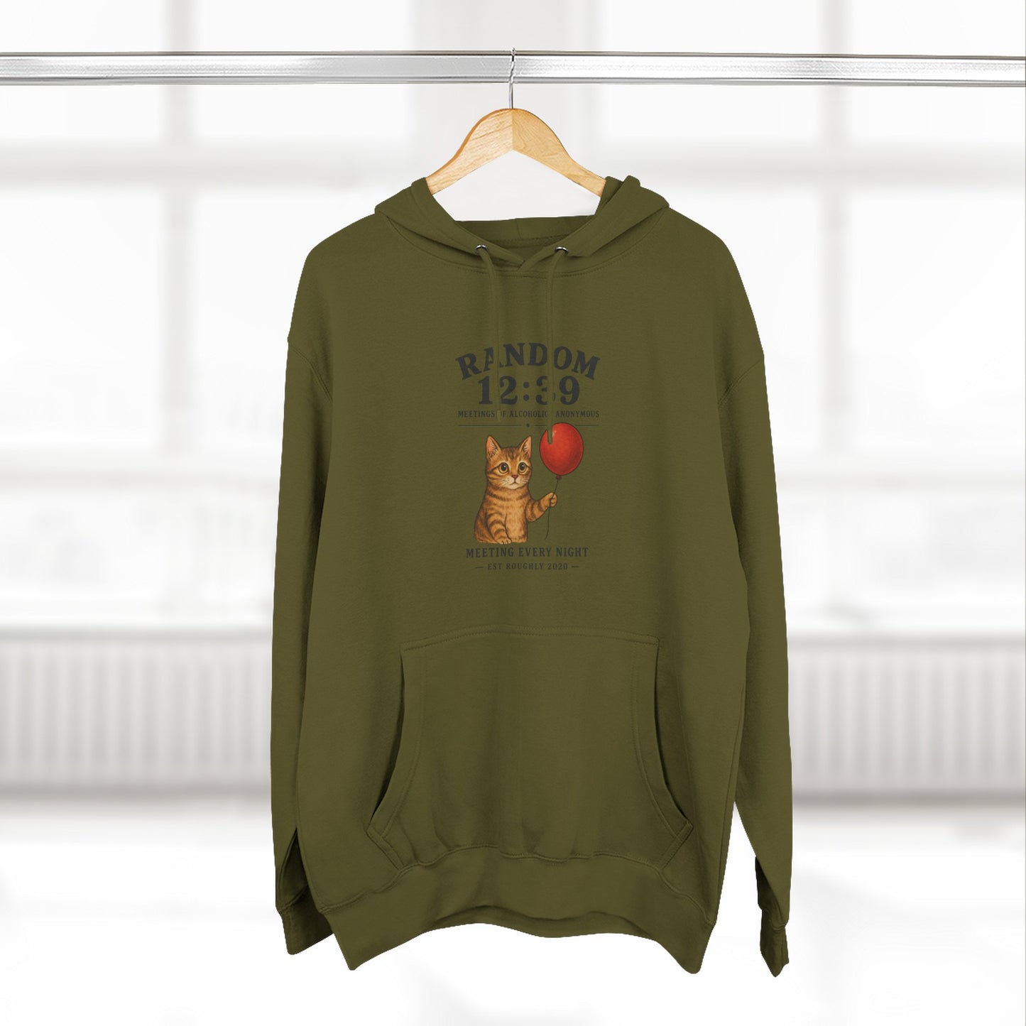 Random 12:39 Meeting Hoodie