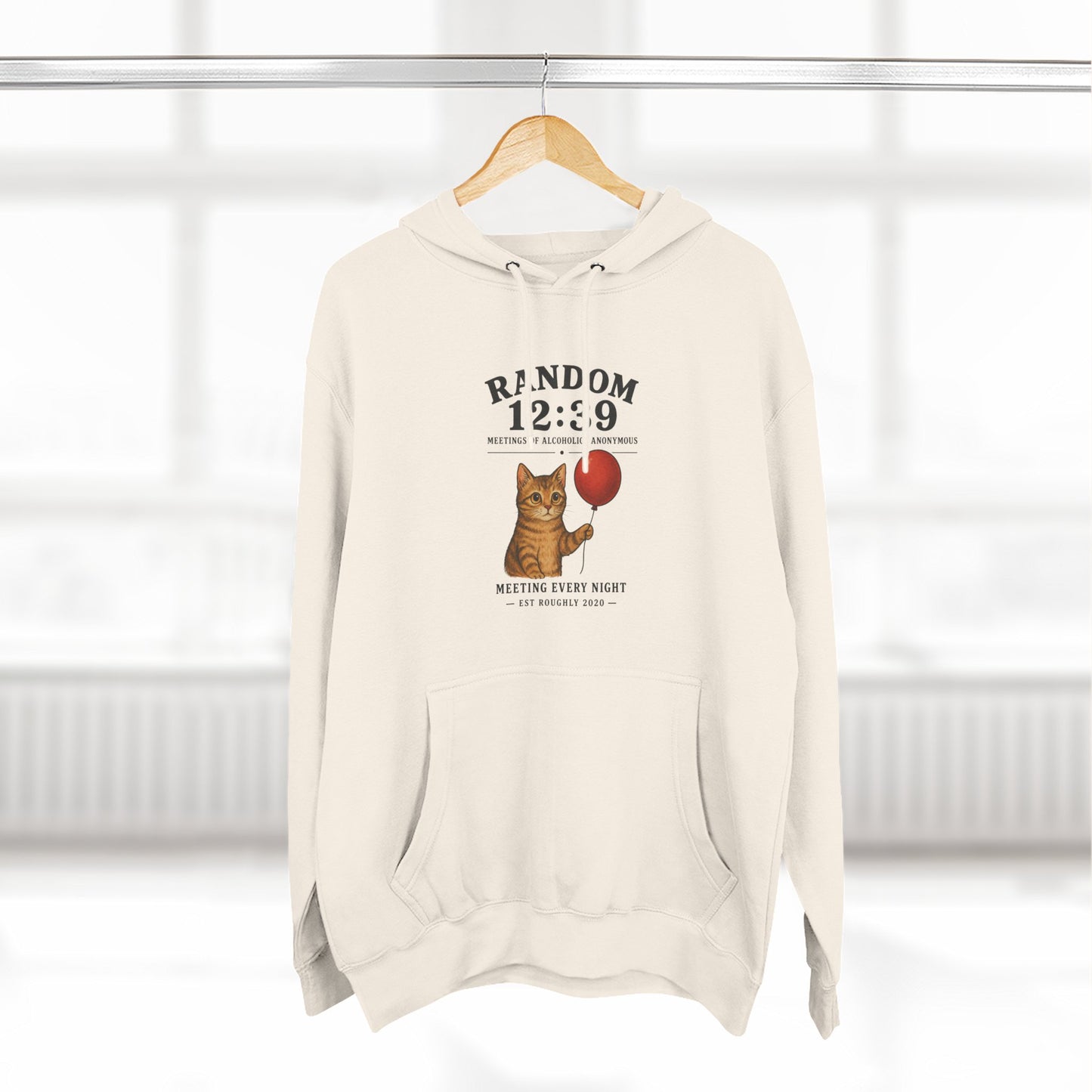 Random 12:39 Meeting Hoodie