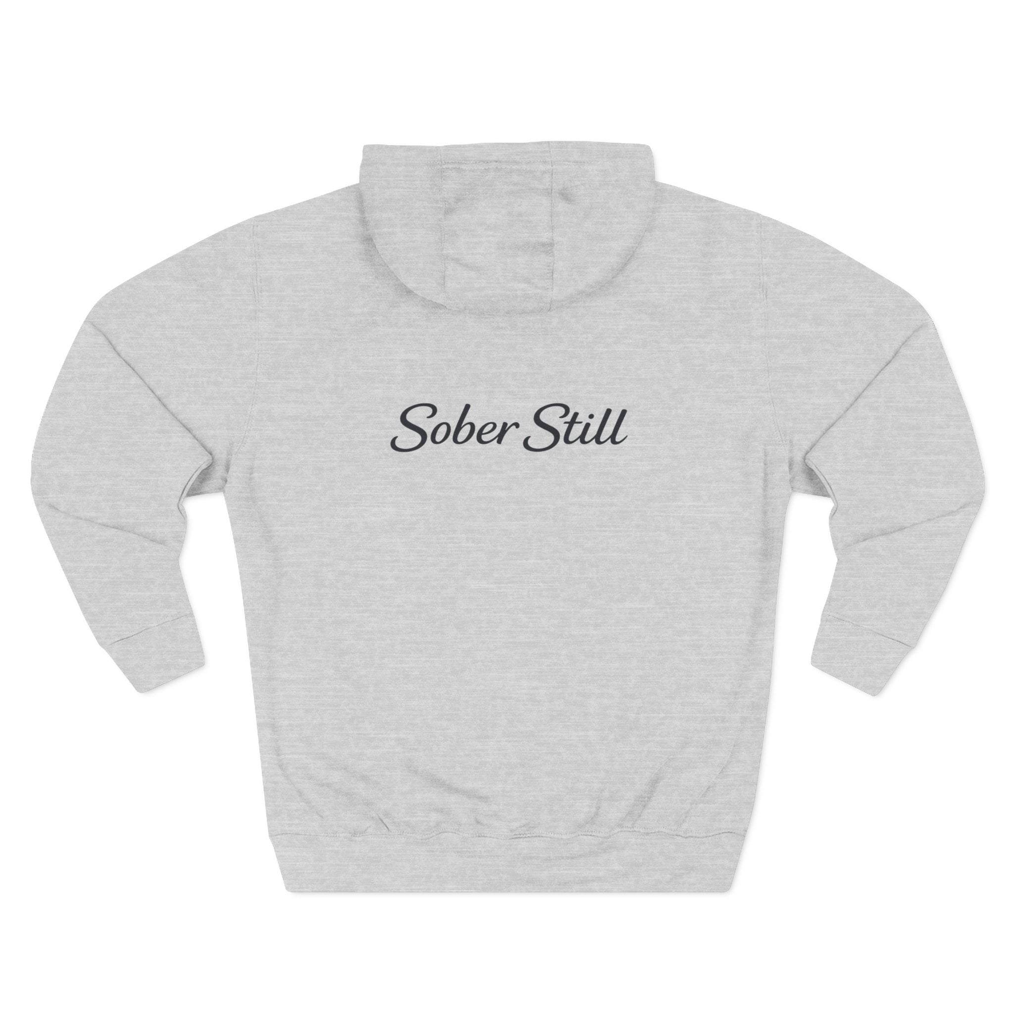 Sober AF Hoodie — Viral Recovery Fleece for Day 1 to Year 100