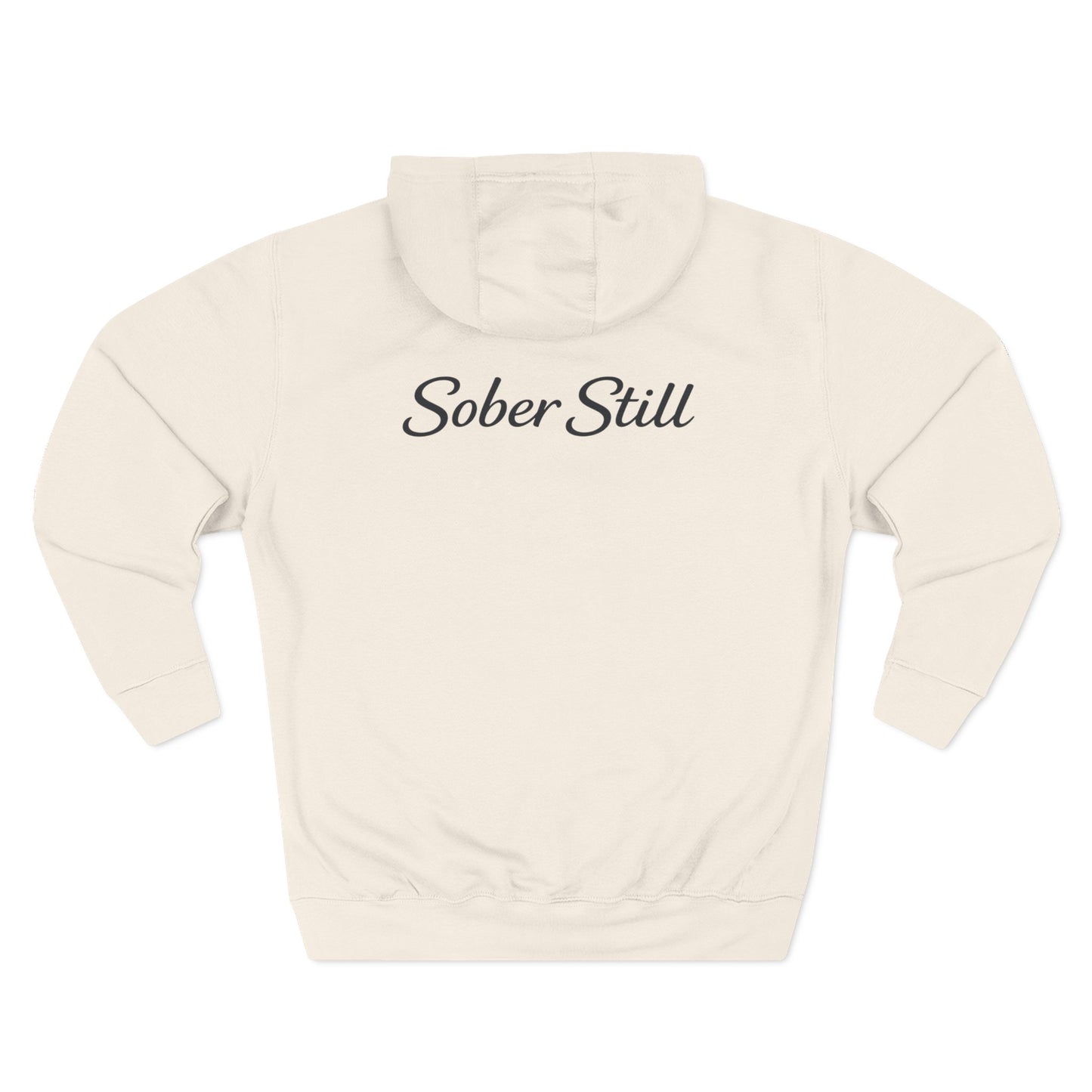 "Still Here." hoodie by Sober Still, another color option