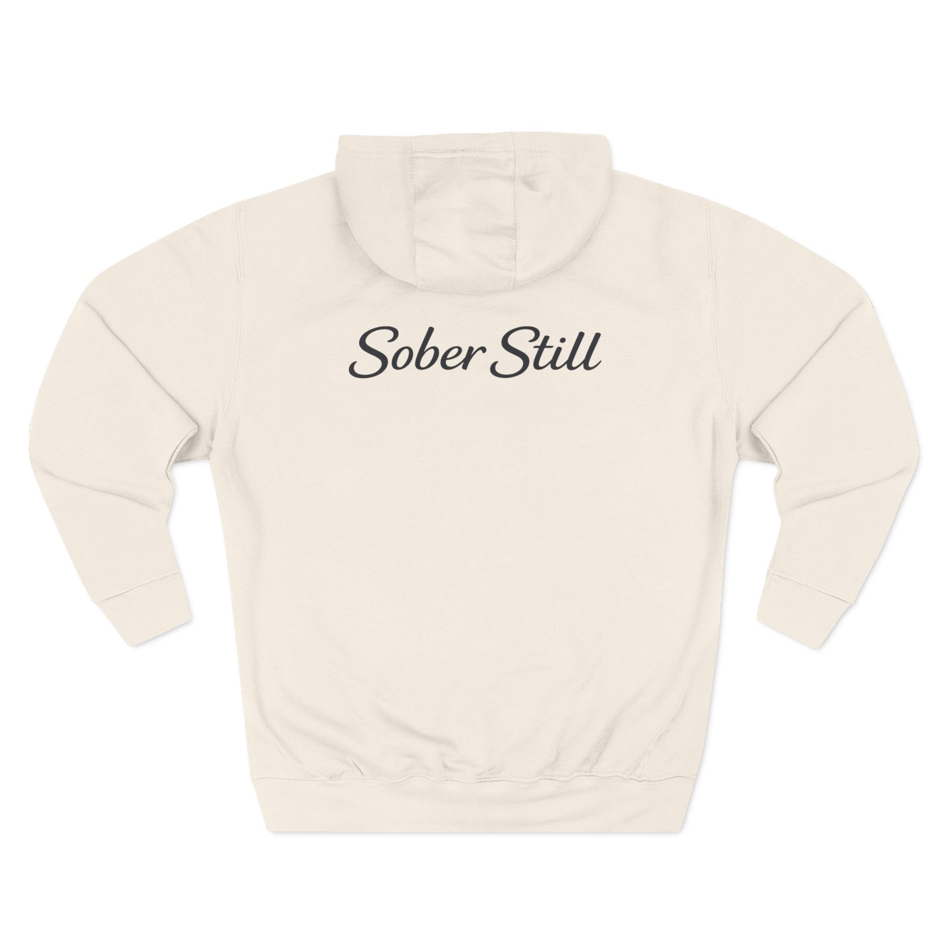 "Still Here." hoodie by Sober Still, another color option