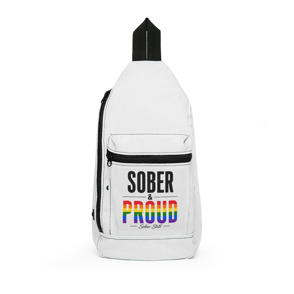 Sober & Proud Pride Sling Bag