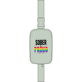 Sober & Proud Embroidered Sling Bag — LGBTQ+ Recovery Pride Crossbody